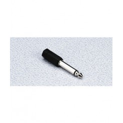 3,5mm jack hun minijack - 6,3mm han mono stort jack adaptor