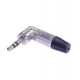 3.5mm Neutrik stereo vinkel jack stik