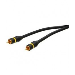 Video / Coax kabel med forgyldte stik - 1.5m