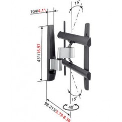 Vogels LCD/plasma vægbeslag 31" - 42". EFW 6325