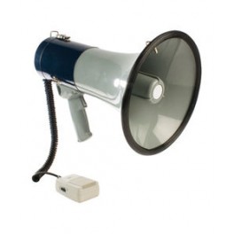 Megafon 25 watt med løs mikrofon
