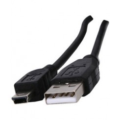 Mini USB kabel, USB A - USB B mini