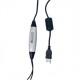 USB Headset m/ volumekontrol