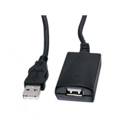 USB 2.0 forlængerkabel A-A aktivt - 5.0m