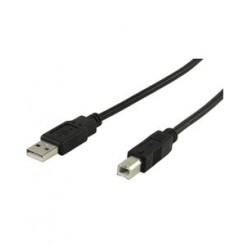 USB kabel ledning A-B, til bl.a printer