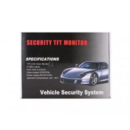 Security TFT monitor