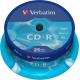 Verbatim CD Medie CD-R 25 Spindel