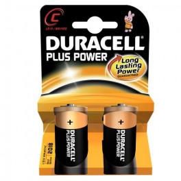 Duracell Plus C batterier